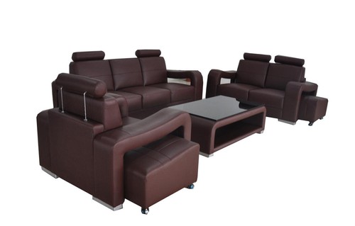 Wohn leder landschaft sofa - wohn,
