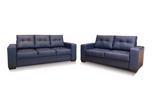 Echtleder couchgarnitur 5 - echtleder, 3+2,5