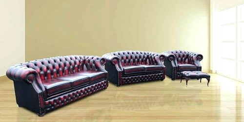 Oxford edle designer ledersofa - edle,