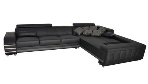 Eck leder sofa couch - eck,