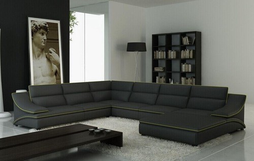 Ledersofa couch wohnlandschaft - ledersofa,