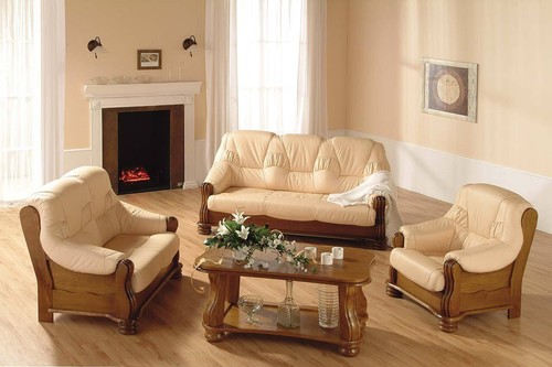 Echtleder classic set 2 - echtleder, 3+2+1