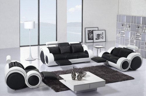 Designer sofagarnitur 1 - sofagarnitur, 3+1+1