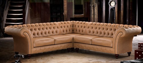 Edle chesterfield couch braune - edle,