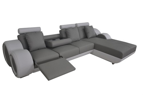 Design sofa couch eck leder - eck,
