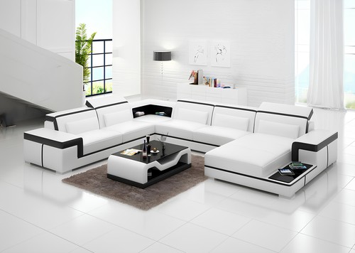 Sofa form ledersofa - sofa,