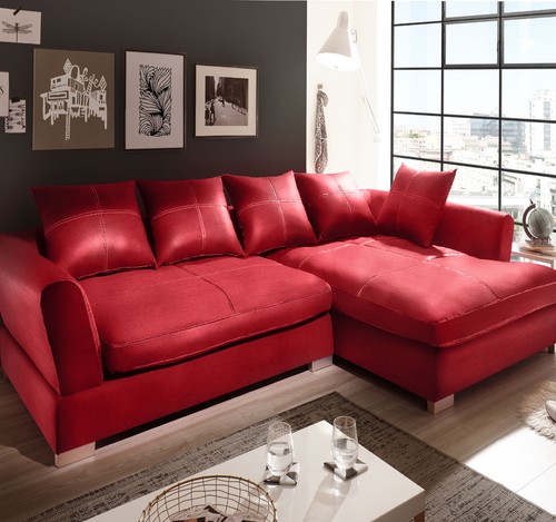 Design couchgarnitur rot - couchgarnitur, big