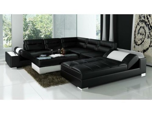 Ledersofa ecksofa usb - ecksofa,